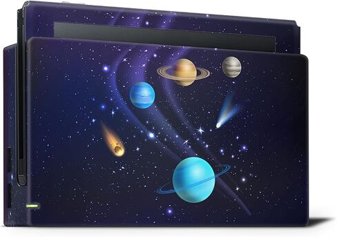 TACKY DESIGN Galaxy Skin Compatible with Nintendo Switch Skin, Purple Vinyl 3m Decal Stickers Full Cover in Saudi Arabia