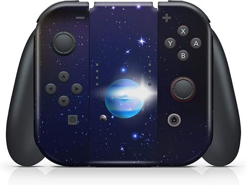 TACKY DESIGN Galaxy Skin Compatible with Nintendo Switch Skin, Purple Vinyl 3m Decal Stickers Full Cover in Saudi Arabia