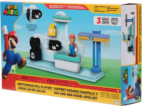 Super Mario Nintendo 2.5" Switchback Hill Playset in Saudi Arabia