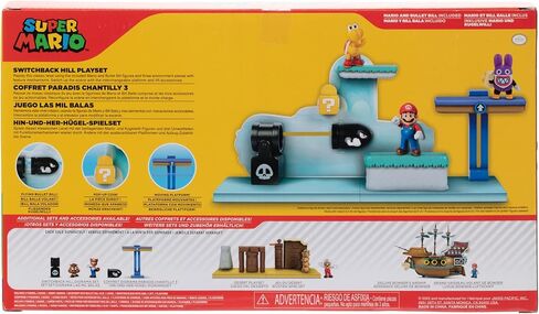 Super Mario Nintendo 2.5" Switchback Hill Playset in Saudi Arabia