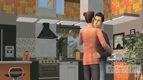 The Sims 2: عناصر التصميم الداخلي للمطبخ والحمام - جهاز الكمبيوتر in Saudi Arabia
