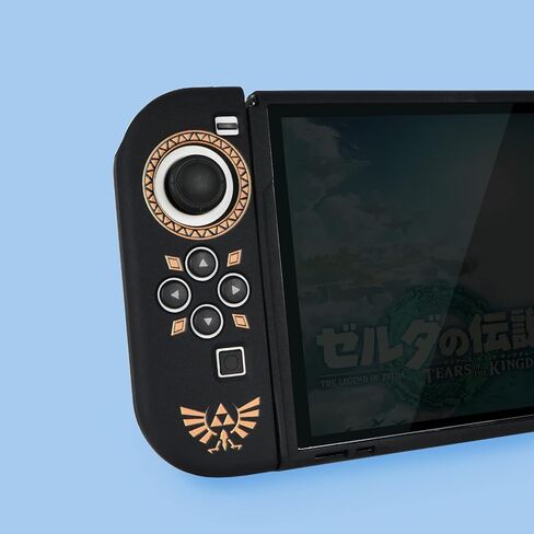 TIKOdirect Dockable Case Compatible with Switch OLED 2021, Cute Protective Soft Cover Full Protection for Switch OLED and Joy-Con Controller, Pink Princess in Saudi Arabia