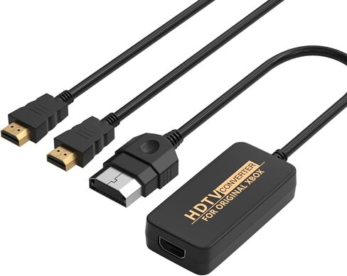 محول PowerTrust HDMI لجهاز Xbox الأصلي، تحويل إشارة فيديو XBOX الأصلية إلى إشارة HDMI in Saudi Arabia