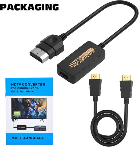 محول PowerTrust HDMI لجهاز Xbox الأصلي، تحويل إشارة فيديو XBOX الأصلية إلى إشارة HDMI in Saudi Arabia