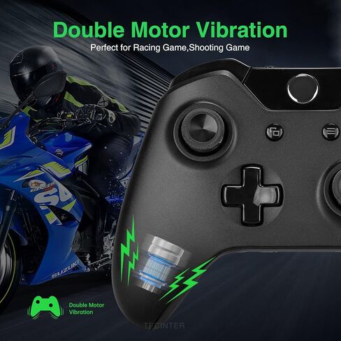 vaomon Wireless Controller for Xbox One PC Game Controller Compatible with Xbox One,Xbox Series X/S,3.5mm Audio Jack,3D Joystick (Black) in Kuwait