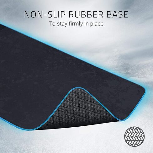 Razer Goliathus Extended Chroma Gaming Mouse Pad: Customizable Chroma RGB Lighting, Soft, Cloth Material, Balanced Control & Speed, Non-Slip Rubber Base, Gears of WAR 5 Edition in Saudi Arabia