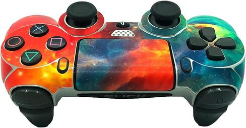 SKINOWN الكونية سديم ملصق Vinly غطاء لاصق لسوني بلاي ستيشن 4 DualShock وحدة تحكم لاسلكية in Kuwait