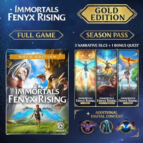 لعبة Immortals Fenyx Rising Gold Edition - بلاي ستيشن 4 in Saudi Arabia