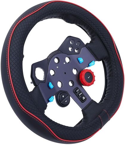 D Steering Wheel Cover Racing Game Accessories 10.6 inch 27cm for PC,Xbox OneSeries X/S,g920 x920 G29 g923 g27 g25,PS4,PS3, PS5,Nintendo Switch (Black Dark Blue) in Saudi Arabia