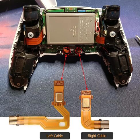 كابل شريط الميكروفون BDM-020 لوحدة تحكم PS5 استبدال كابل الشريط الأيسر والأيمن لسوني بلاي ستيشن 5 PS5 BDM-020 مع مجموعة أدوات إصلاح in Saudi Arabia