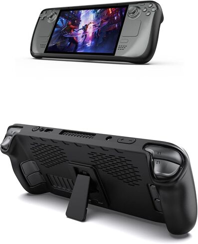 JOYTORN Steam Deck Protective Case with Kickstand-Black in Kuwait