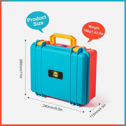 حقيبة حمل CENPIN لجهاز Nintendo Switch/Switch OLED Model 2021، حقيبة حمل محمولة بغطاء صلب واقٍ لمفتاح التبديل وحقيبة سفر لوحدة التحكم والملحقات (برتقالي وأزرق) in Kuwait