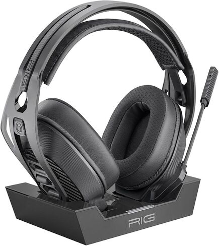 سماعة الألعاب اللاسلكية RIG 800 PRO HS ومحطة قاعدة متعددة الوظائف لأجهزة Playstation PS4 وPS5 والكمبيوتر الشخصي وUSB - بطارية 24 ساعة (متجددة) in Saudi Arabia