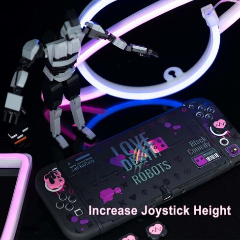 Switch Thumb Grips Joystick Caps Compatible with Nintendo Switch, Cute Silicone Joystick Cover Compatible with Nintendo Switch OLED/Lite Controller Accessories in Saudi Arabia