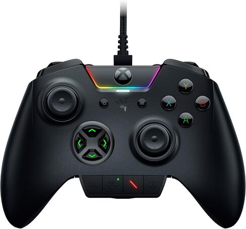 Razer Wolverine Ultimate Chroma- Fully Customizable Gamepad Controller - Interchangeable Analog Sticks & Dpad - Compatible with Xbox One, PC (Renewed) in Saudi Arabia