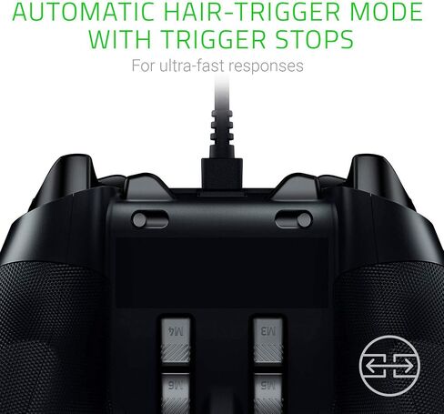 Razer Wolverine Ultimate Chroma- Fully Customizable Gamepad Controller - Interchangeable Analog Sticks & Dpad - Compatible with Xbox One, PC (Renewed) in Saudi Arabia