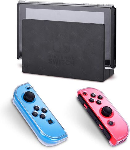 حقيبة حمل لجهاز نينتندو سويتش مع عبوتين من واقي الشاشة، عبوتين من حامل بطاقات الألعاب، حقيبة حمل صلبة محمولة للسفر تتسع لـ 20 خرطوشة ألعاب وملحقات وحدة تحكم نينتندو سويتش الأخرى in Kuwait
