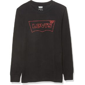 تي شيرت Levi's للأولاد بأكمام طويلة على شكل جناح الخفاش