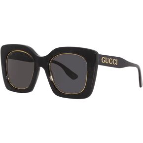 Gucci GG1151S 001 Black/Grey Cat-eye Women's Sunglasses in Saudi Arabia