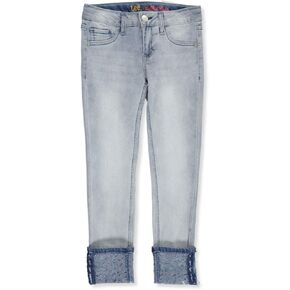 LEE Big Girls Cuffed Crop Jeggings - Skull wash, 10 in Kuwait