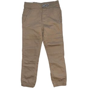 LEE Little Boy's (Kids) Elastic Waistband Pants, Khaki, Size 7 in Saudi Arabia