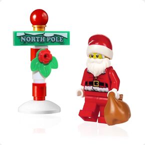 LEGO Holiday Minifigure - Santa Claus (with North Pole Stand) 10245 in Saudi Arabia