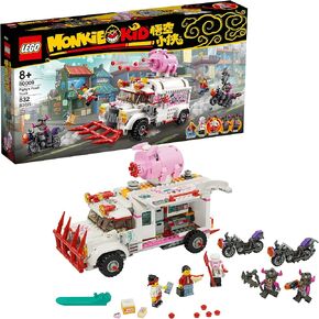 LEGO Monkie Kid: Pigsy’s Food Truck 80009 Building Kit, Gift for Kids (832 Pieces) Amazon Exclusive in Saudi Arabia