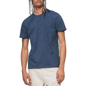 Calvin Klein Men's Smooth Cotton Printed Crewneck T-Shirt in Saudi Arabia