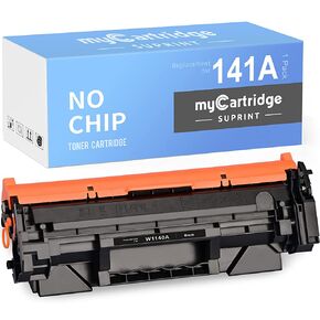 استبدال خرطوشة الحبر المتوافقة MYCARTRIDGE SUPRINT 141A W1410A لطابعة HP 141A W1410A باللون الأسود بدون شريحة لطابعة Laserjet M110w M110we MFP M139we MFP M140w MFP M140we in Kuwait