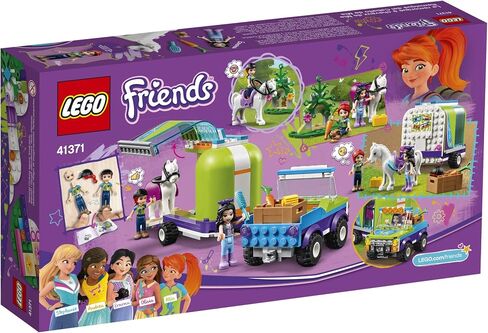 LEGO Friends Mia's Horse Trailer 41371 Building Kit with Mia and Emma Mini Dolls includes Toy Truck, Horse, and Rabbit for Creative Play (216 Pieces) in Saudi Arabia