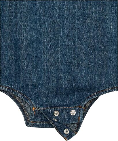 بدلة للجسم من قماش الدنيم بأكمام طويلة للأولاد من Wrangler Baby in Kuwait