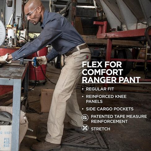بنطال Wrangler Riggs Workwear الرجالي المرن للراحة والمقاس العادي in Saudi Arabia