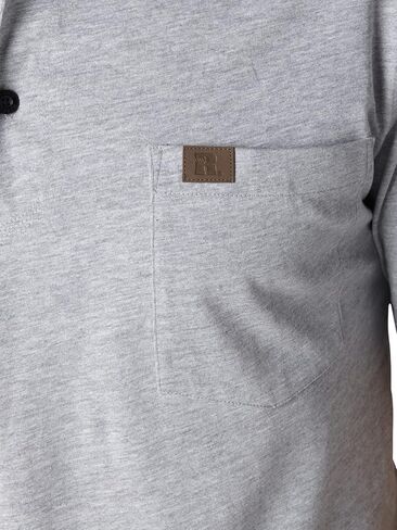 Wrangler Riggs Workwear Men's Short Sleeve Henley in Saudi Arabia