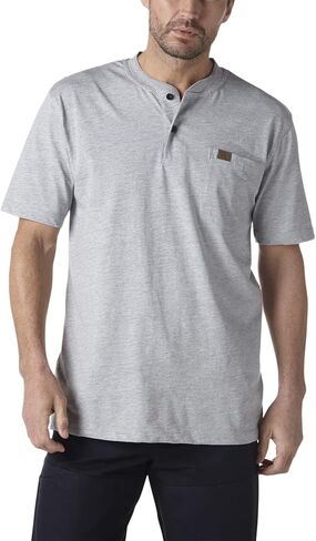 Wrangler Riggs Workwear Men's Short Sleeve Henley in Saudi Arabia