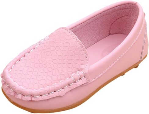 Evelin LEE Toddler Kid Boys Girls Soft Casual Loafers Slip-On Boat-Dress Shoes/Sneakers in Kuwait