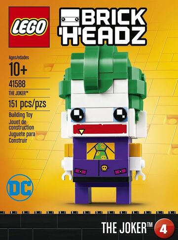 LEGO BrickHeadz The Joker 41588 Building Kit in Saudi Arabia