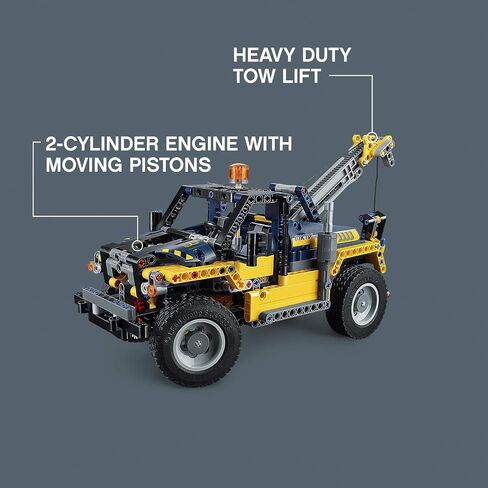 LEGO Technic Heavy Duty Forklift 42079 Building Kit (592 Pieces) (Discontinued by Manufacturer) in Saudi Arabia