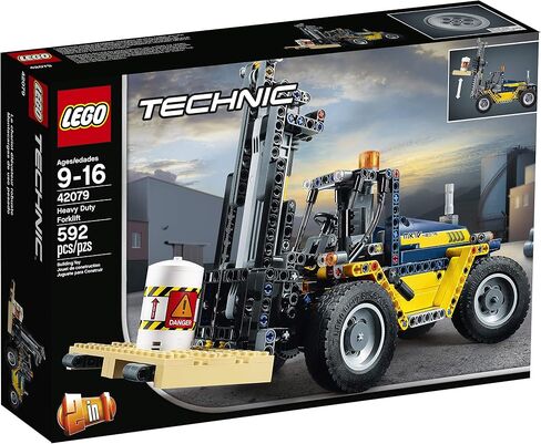 LEGO Technic Heavy Duty Forklift 42079 Building Kit (592 Pieces) (Discontinued by Manufacturer) in Saudi Arabia