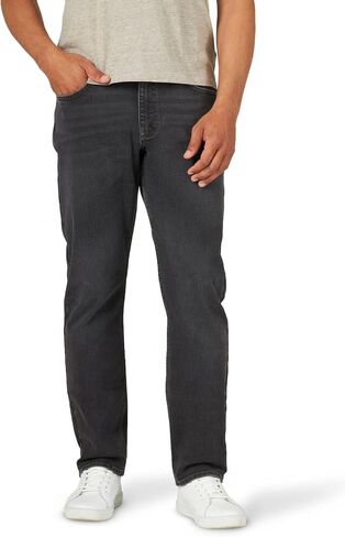 بنطلون جينز مطاطي من Wrangler Authentics للرجال ذو ملاءمة رياضية in Kuwait