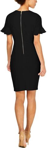 Calvin Klein Women's Short Flutter Sleeved Sheath Dress in Kuwait