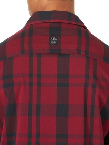 ATG by Wrangler Men's Long Sleeve Snap Flap Pocket Shirt in Saudi Arabia