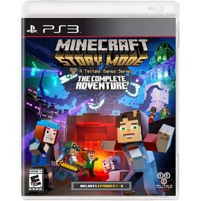 Minecraft: Story Mode- The Complete Adventure - PlayStation 3 (Renewed) in Saudi Arabia