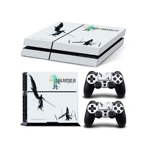 PlayStation 4 Protective Skin Decal Sticker Set - Final Fantasy 7 Style 2 in Saudi Arabia