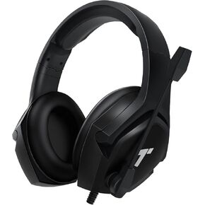 TONEMAC H24 Gaming Headset, 7.1 Surround Sound, Adjustable Noise Reduction Microphone, Memory Foam EarPads, Lightweight Gaming On-Ear Headphones for PC/PS4/PS5/Laptop, 6.8ft USB Cable -Black in Kuwait