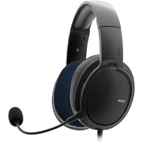 ايه دي في سماعة العاب ان اس ام الجيل الثاني فوق الاذن - صوت عالي الدقة، عصابة رأس قابلة للتعديل، مايكروفون مدمج - (اسود) in Kuwait