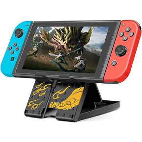 حامل Busjoy لجهاز Nintendo Switch، وSteam Deck، وSwitch OLED، وSwitch Lite، وحامل قابل للتعديل بزاوية عبور الحيوانات، ودعامة محمولة قابلة للطي وغير قابلة للانزلاق in Kuwait