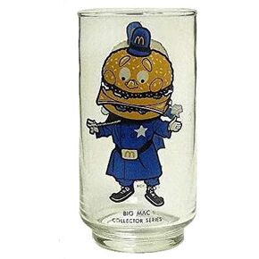 McDonald’s Collector Series Big Mac Drinking Glass Tumbler 16oz in Saudi Arabia