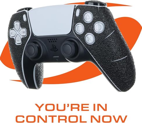 TALON Gaming Grips: GamLokR Collection – Rubber Controller Grip fCompatible with Playstation 5 Controllers (Controller Not Included) – Non-Slip PS5 Gamer Grip for Sweaty Hands – Adhesive Grip Skin in Kuwait