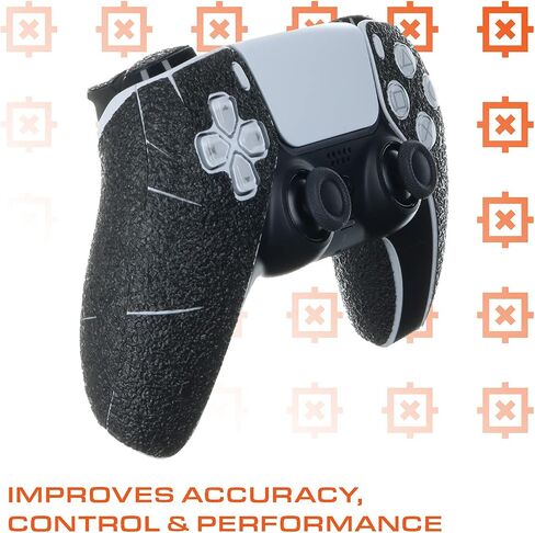 TALON Gaming Grips: GamLokR Collection – Rubber Controller Grip fCompatible with Playstation 5 Controllers (Controller Not Included) – Non-Slip PS5 Gamer Grip for Sweaty Hands – Adhesive Grip Skin in Kuwait