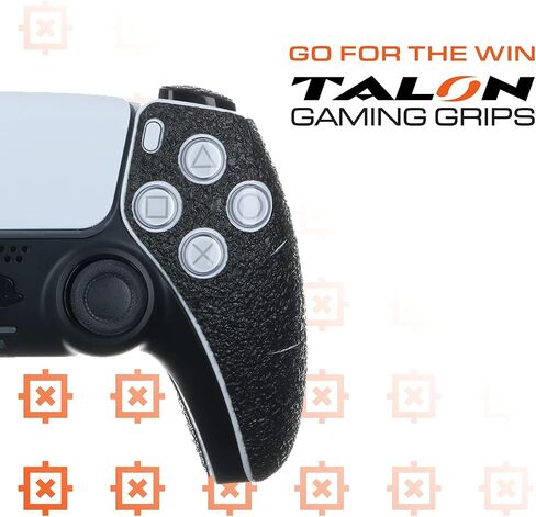 TALON Gaming Grips: GamLokR Collection – Rubber Controller Grip fCompatible with Playstation 5 Controllers (Controller Not Included) – Non-Slip PS5 Gamer Grip for Sweaty Hands – Adhesive Grip Skin in Kuwait